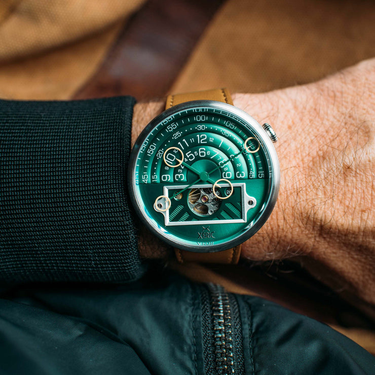 Halograph II Automatic Emerald Tan