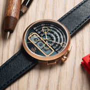 Halograph II Chrono Rose Gold Indigo