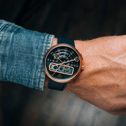 Halograph II Chrono Rose Gold Indigo