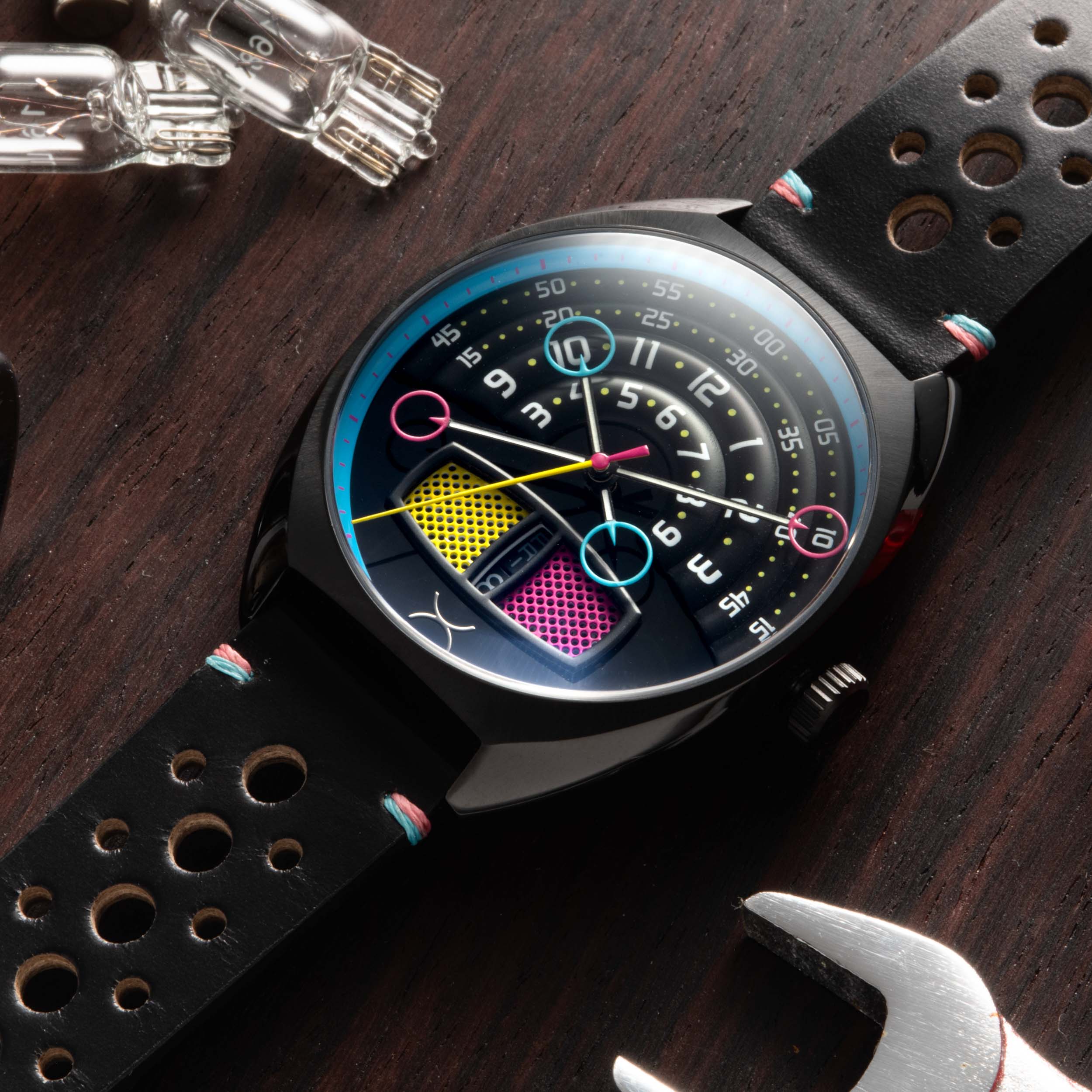 Halograph III Automatic CMYK | Xeric.com – Xeric Watches