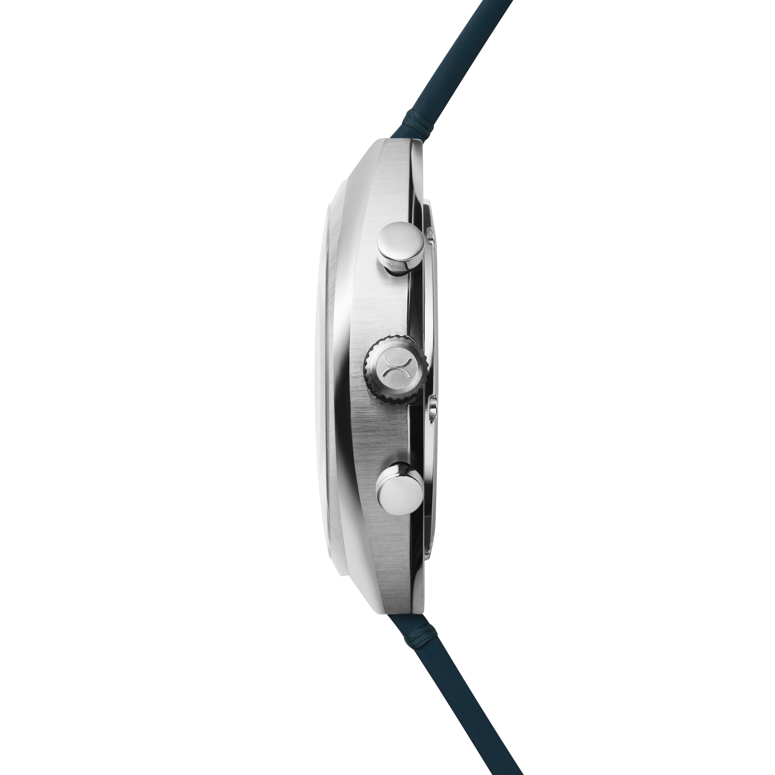 Halograph III Chrono Oxblood Blue | Xeric.com – Xeric Watches