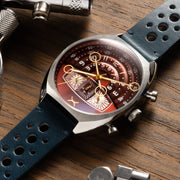 Halograph III Chrono Oxblood Blue