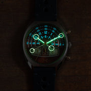 Halograph III Chrono Oxblood Blue