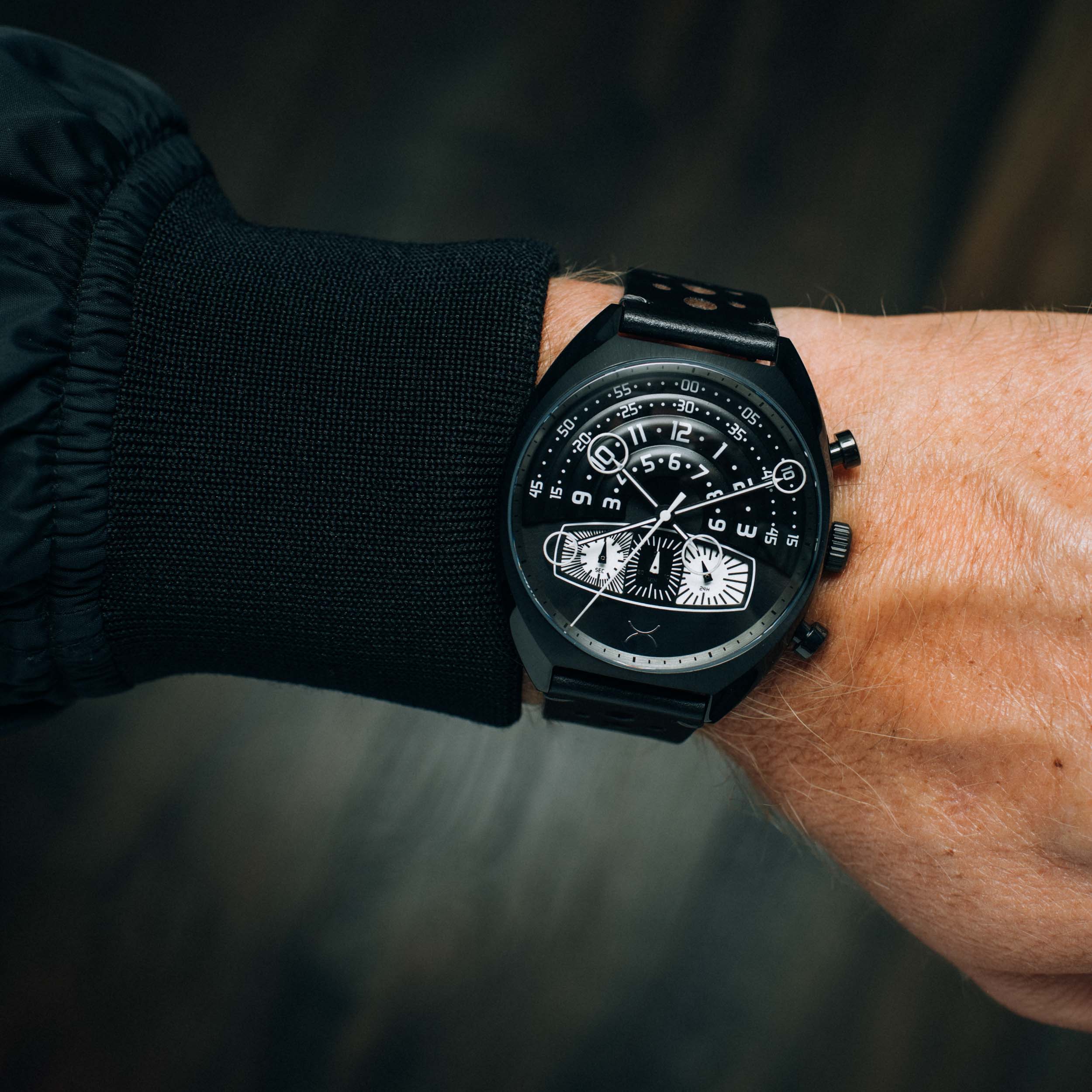 Halograph III Chrono Reverse Panda | Xeric.com – Xeric Watches