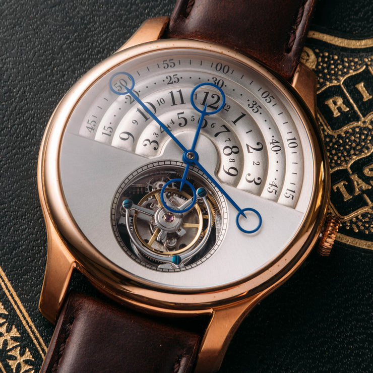 Halograph Tourbillon Collector's Edition Rose Gold Silver