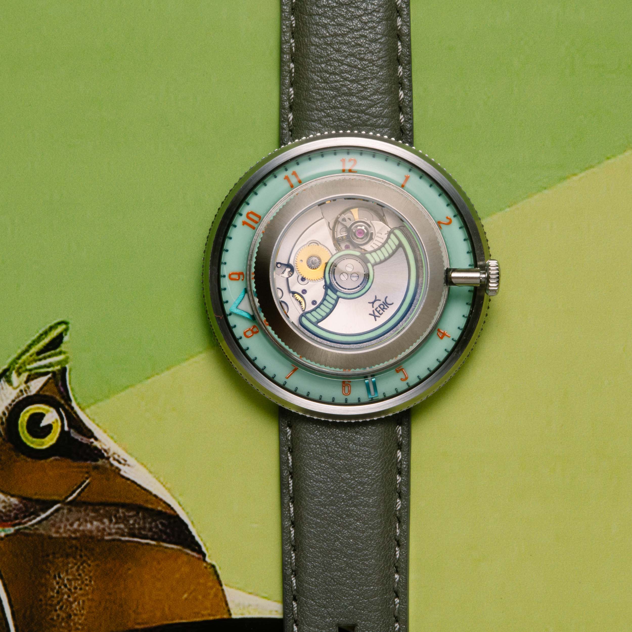 Invertor Automatic Vintage Mint Limited Edition | Xeric.com