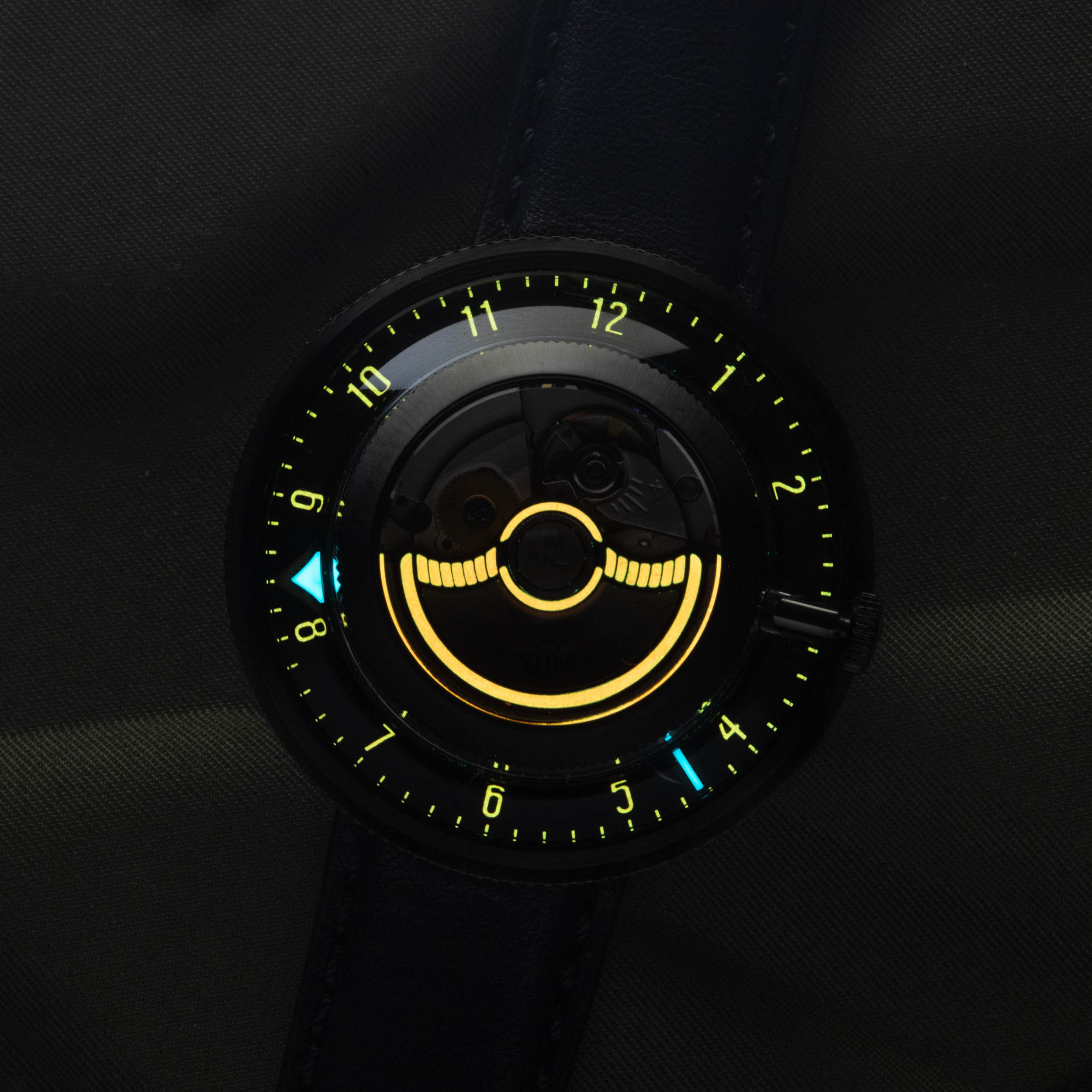 【超美品】Xeric 自動巻腕時計 ブラック/オレンジ 超美品】Xeric 自動巻腕時計 ブラック/オレンジ - メルカリ