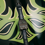 Leadfoot Automatic Gunmetal Lime Limited Edition