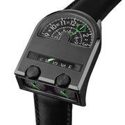 Leadfoot Automatic Gunmetal Lime Limited Edition