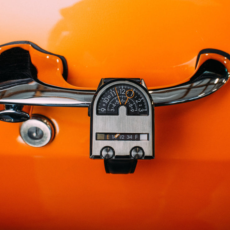 Leadfoot Automatic Gunmetal Orange Limited Edition