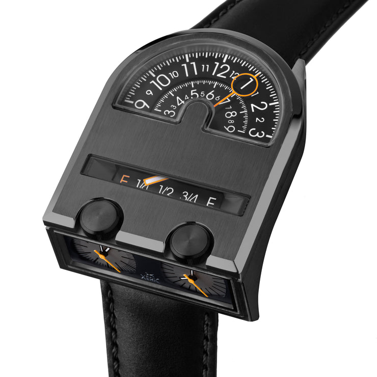 Leadfoot Automatic Gunmetal Orange Limited Edition