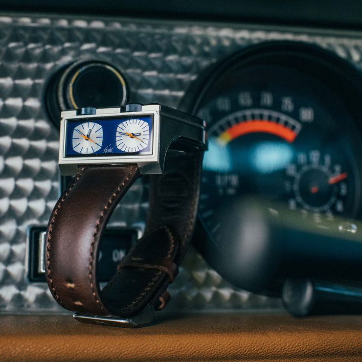 Leadfoot Automatic Silver Navy Limited Edition