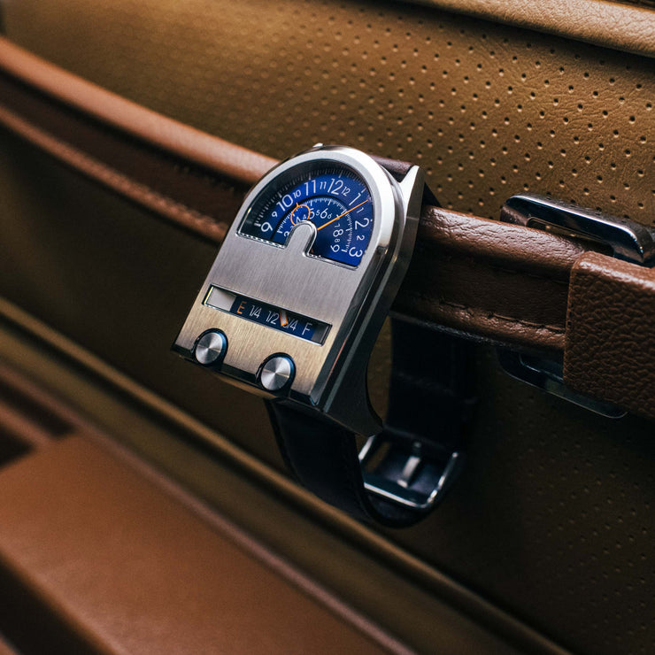 Leadfoot Automatic Silver Navy Limited Edition