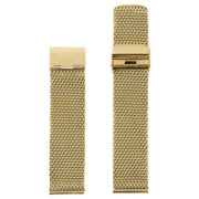 Xeric 20mm Gold PVD Mesh Strap