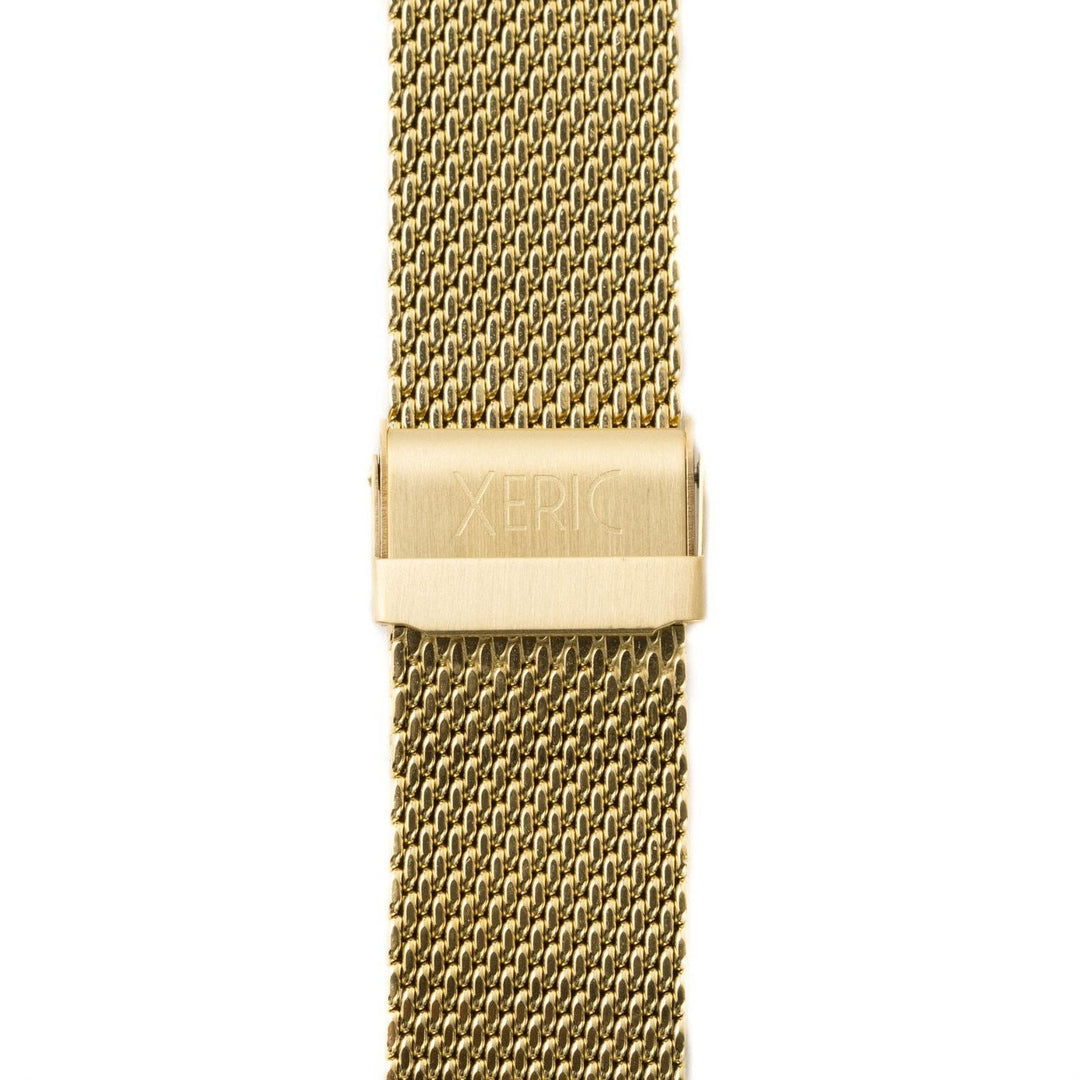 Xeric 20mm Gold PVD Mesh Strap
