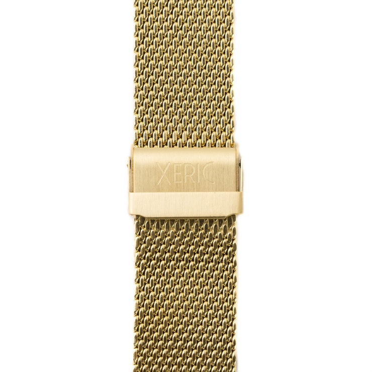 Xeric 20mm Gold PVD Mesh Strap