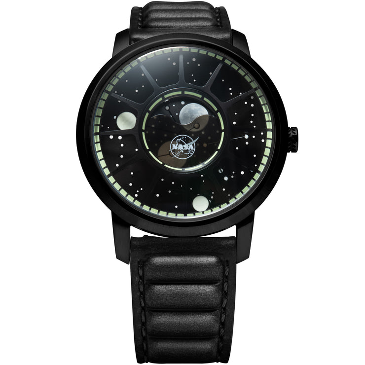 NASA Apollo 15 American Moonphase Black Hole