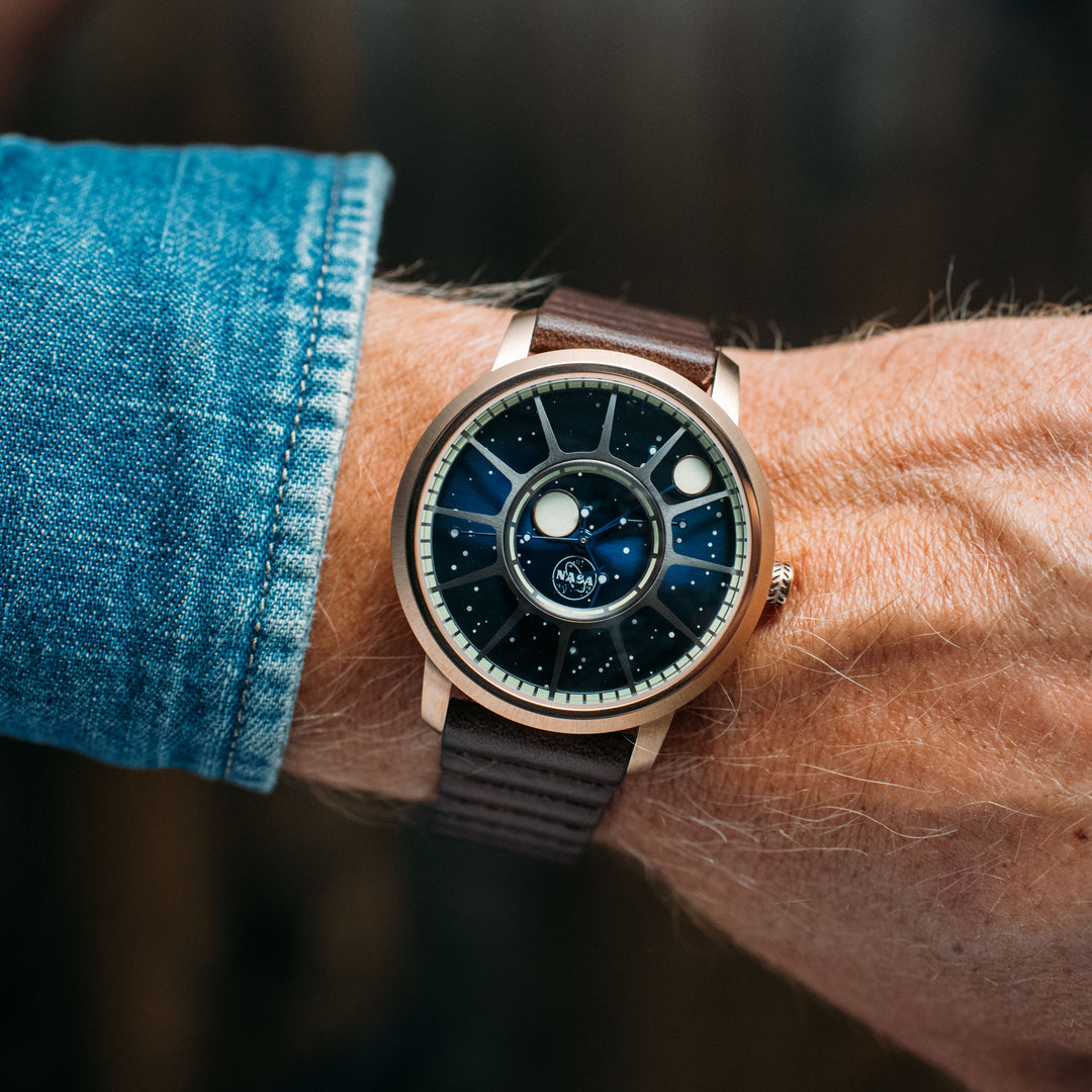 Xeric Men s NASA Apollo 15 Automatic Helix Nebula Watch