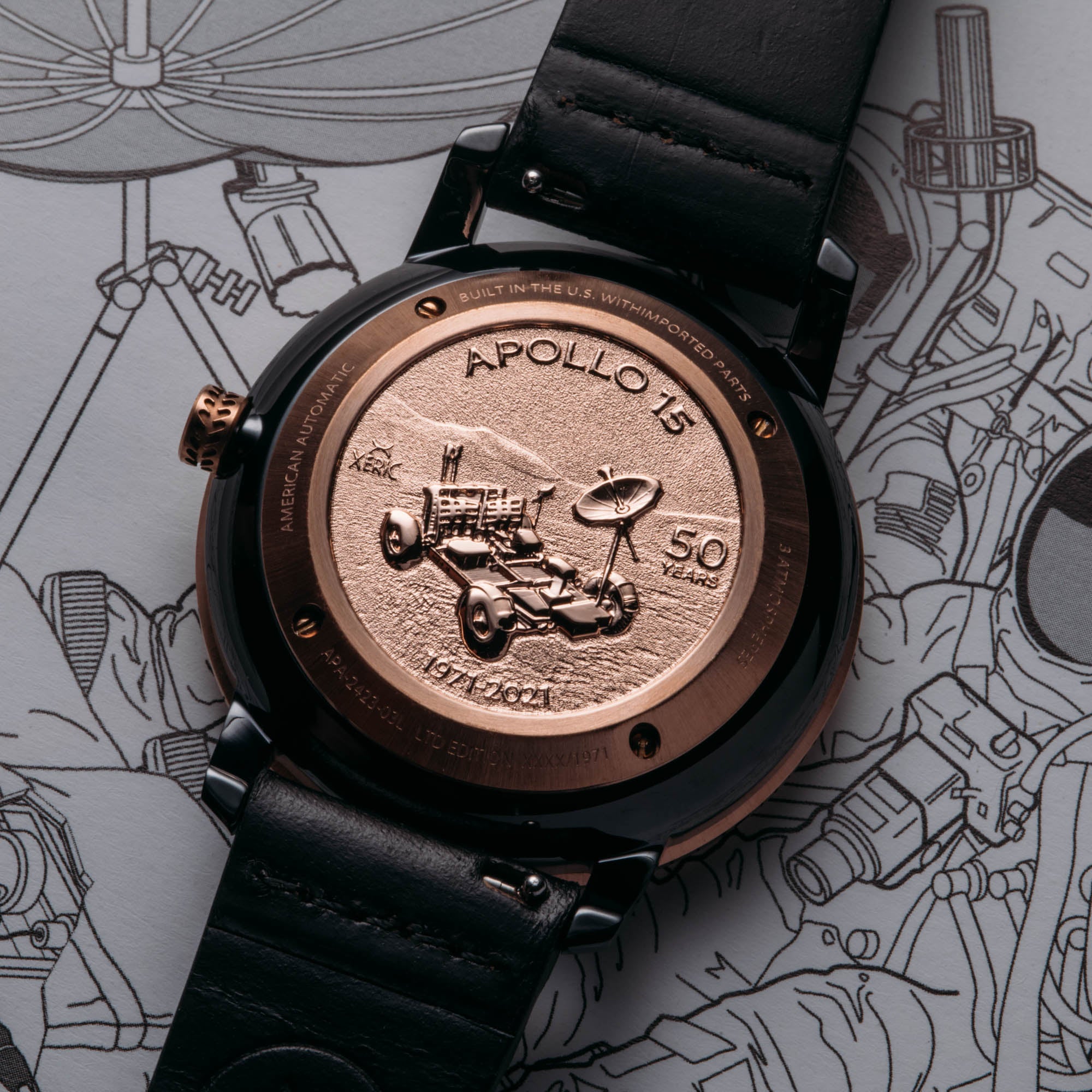 NASA Apollo 15 American Automatic Lunar Module | Xeric.com – Xeric