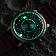 NASA Apollo 15 American Moonphase Brown Cosmos