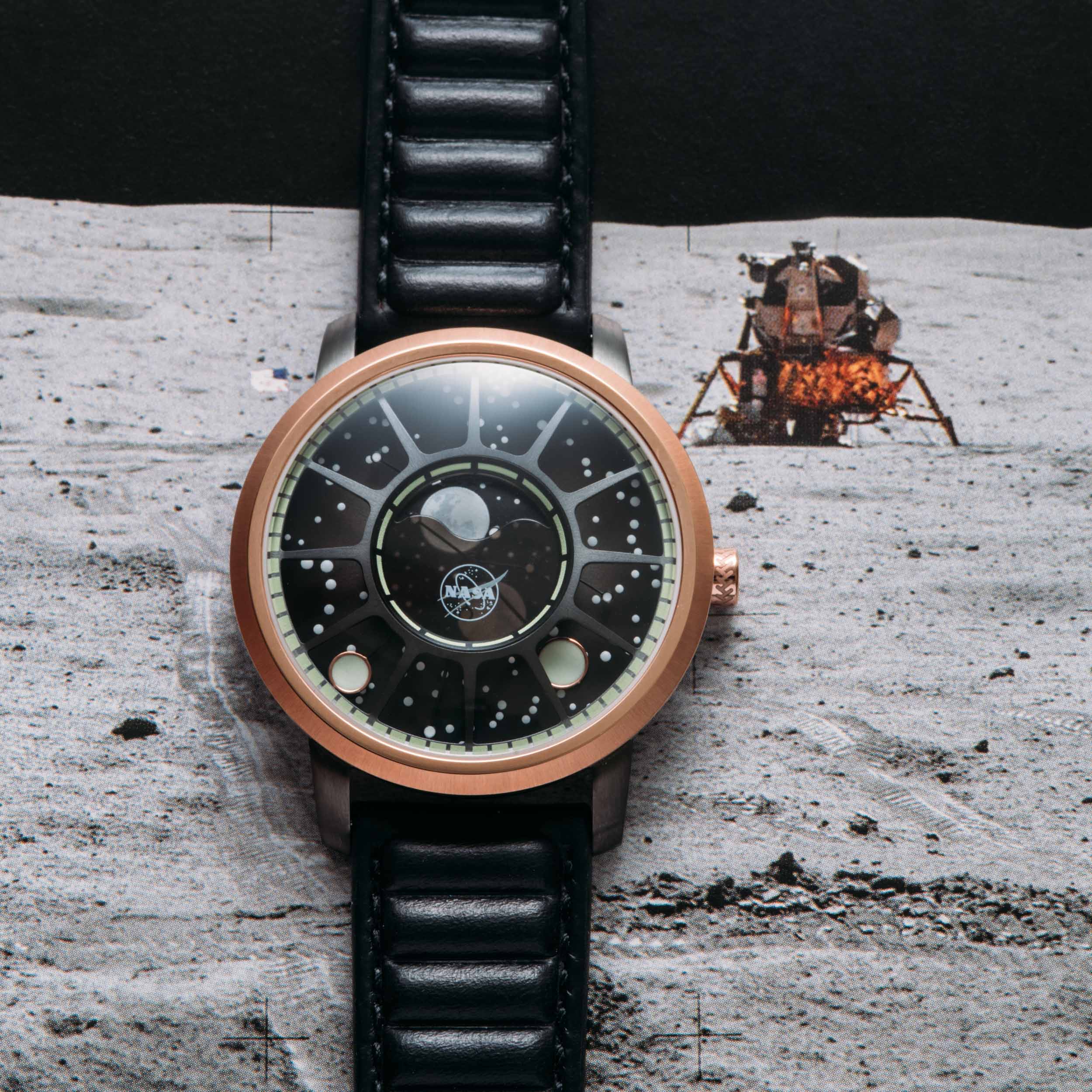 NASA Apollo 15 American Moonphase Lunar Module | Xeric.com – Xeric