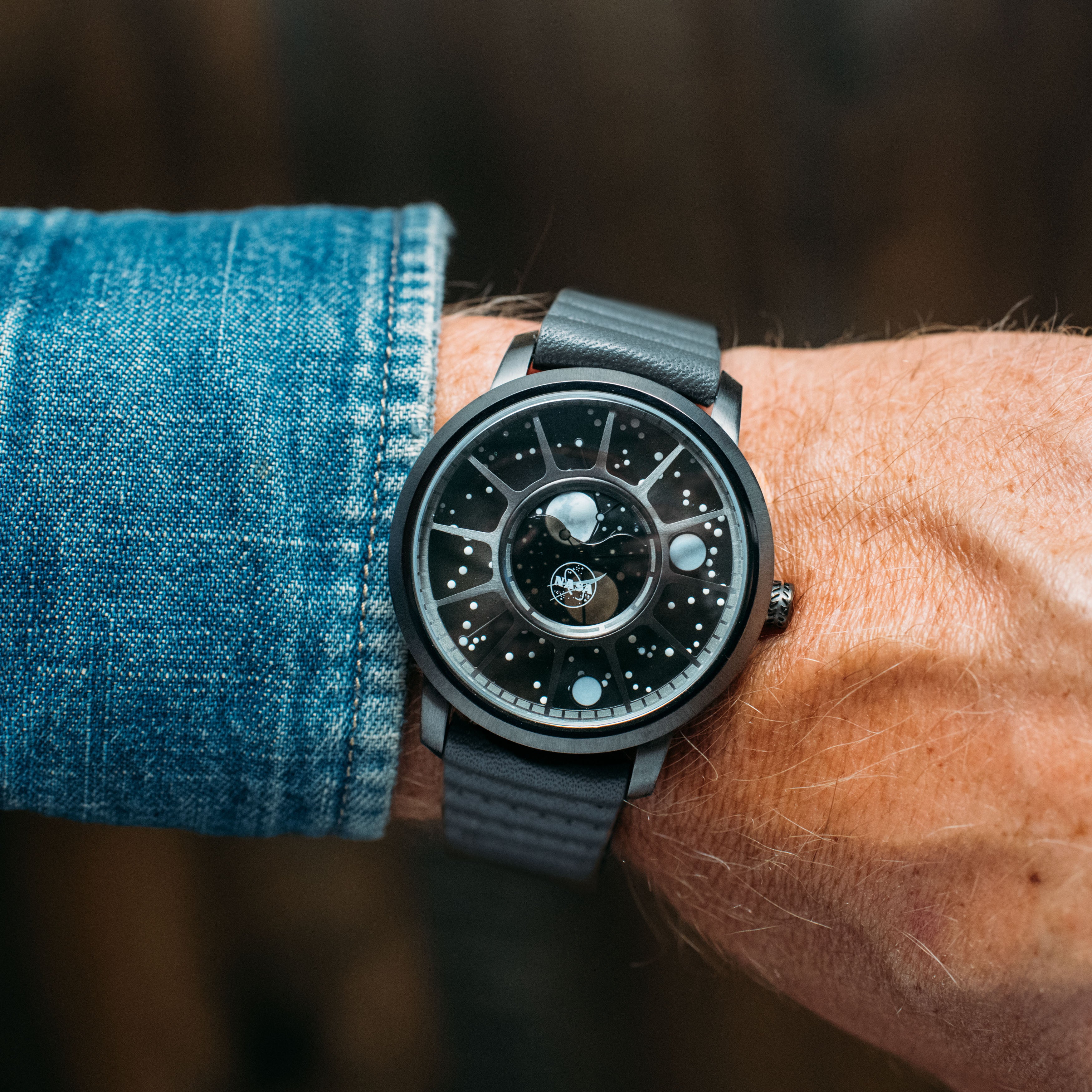 NASA Apollo 15 American Moonphase Moondust | Xeric.com – Xeric Watches