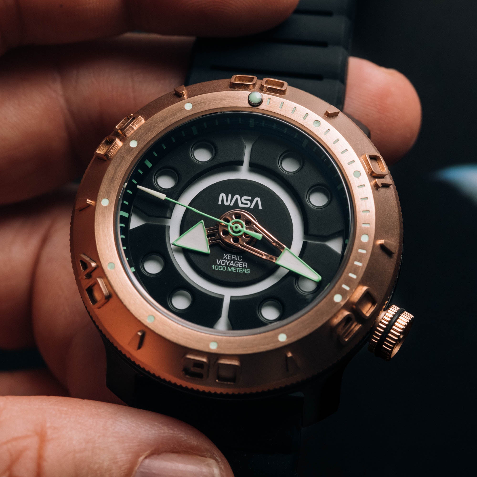 NASA Voyager Automatic 1000m Diver Callisto | Xeric.com – Xeric