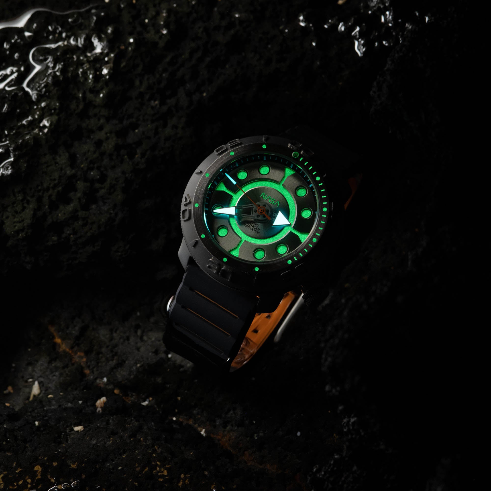 NASA Voyager Automatic 1000m Diver Ganymede | Xeric.com – Xeric