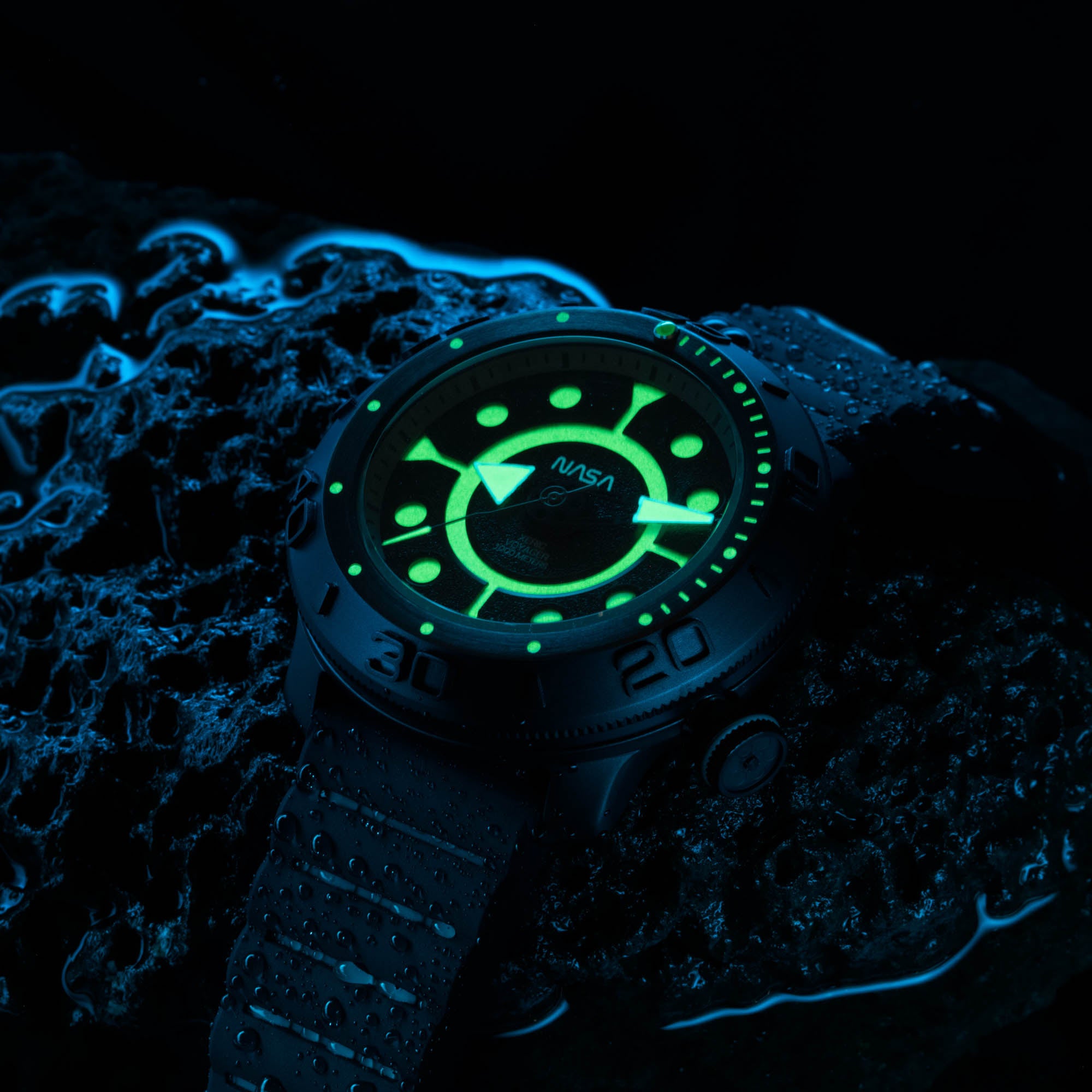NASA Voyager Automatic 1000m Diver Hyperion | Xeric.com – Xeric