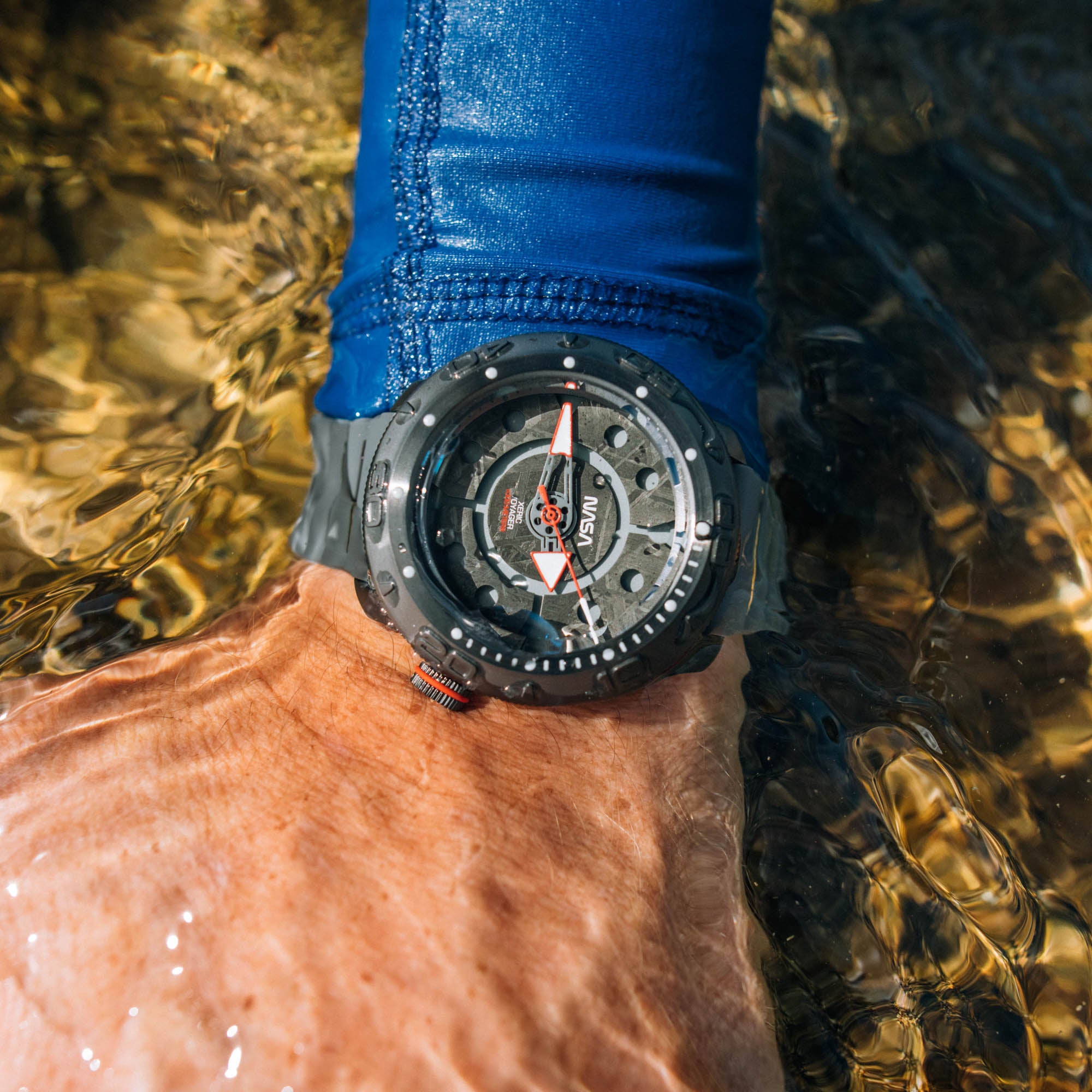NASA Voyager Automatic 1000m Diver Meteorite | Xeric.com – Xeric
