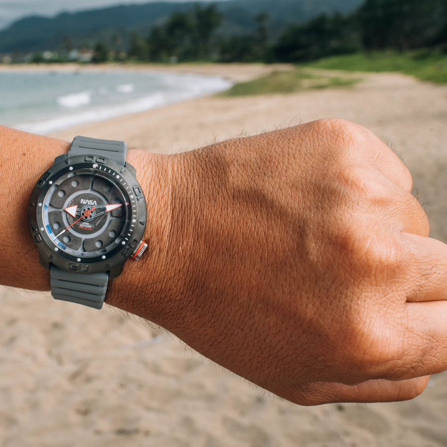 NASA Voyager Automatic 1000m Diver Meteorite | Xeric.com – Xeric Watches