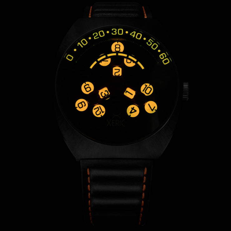 Scrambler Automatic Wandering Hour Black Orange