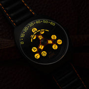 Scrambler Automatic Wandering Hour Black Orange