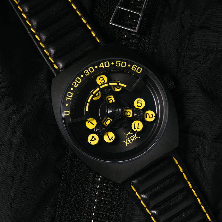 Scrambler Automatic Wandering Hour Black Yellow