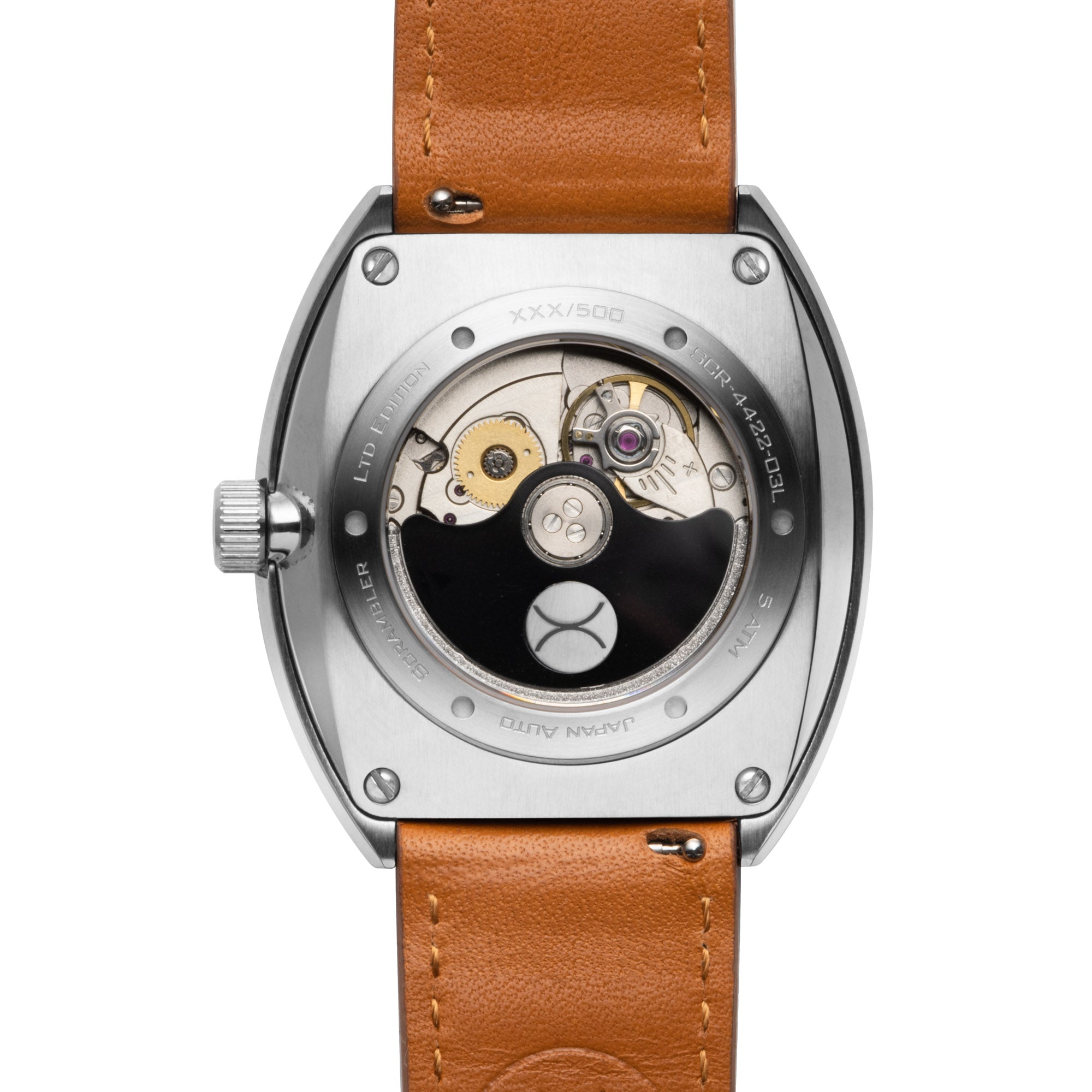 Scrambler Automatic Wandering Hour Blue Tan | Xeric.com – Xeric