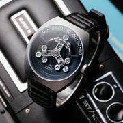 Scrambler Automatic Wandering Hour Steel Black