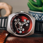 Scrambler Automatic Wandering Hour Black Oxblood