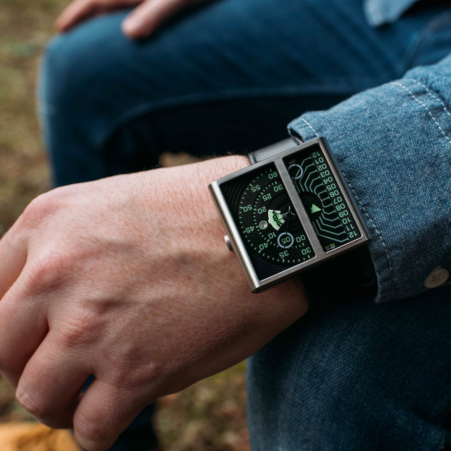 Xeric Soloscope II Automatic Steel Black | Xeric.com – Xeric Watches