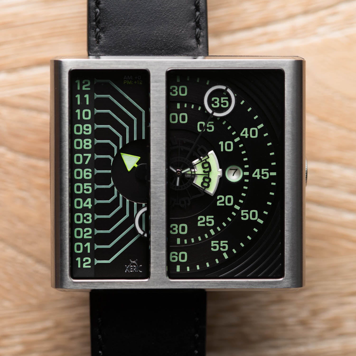 Xeric Soloscope II Automatic Steel Black | Xeric.com – Xeric Watches