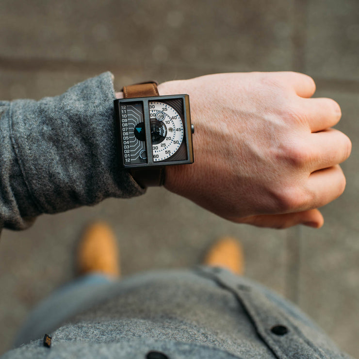 Soloscope II Automatic Gunmetal White
