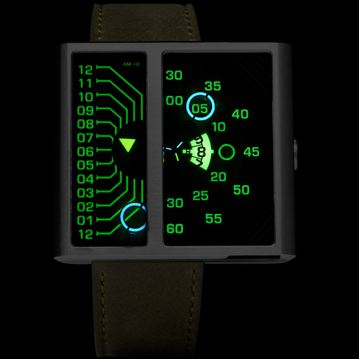 Soloscope II Automatic Army Steel