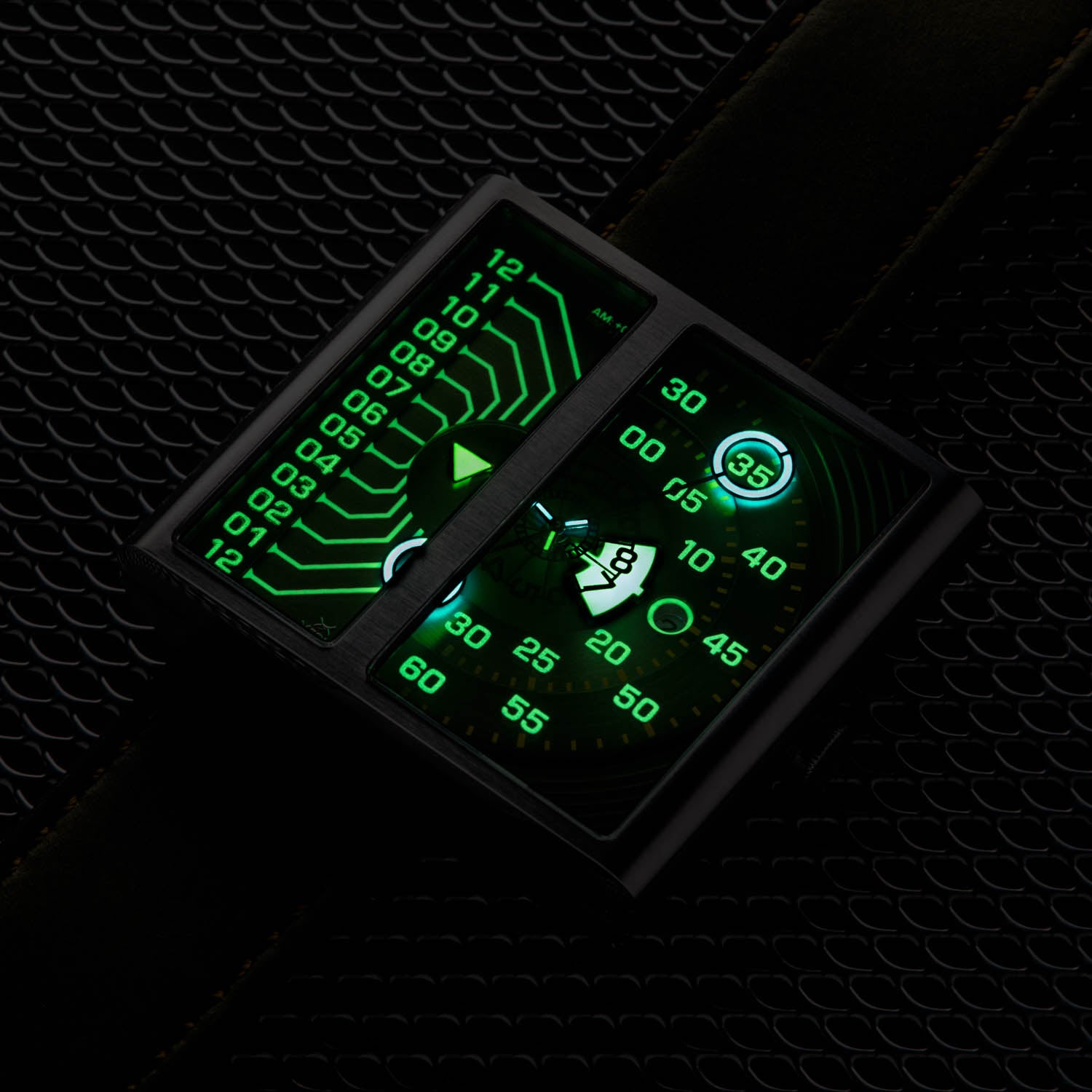 Xeric Soloscope II Automatic Army Steel | Xeric.com – Xeric