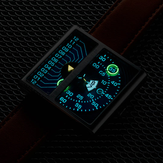 Soloscope II Automatic Blue Tan