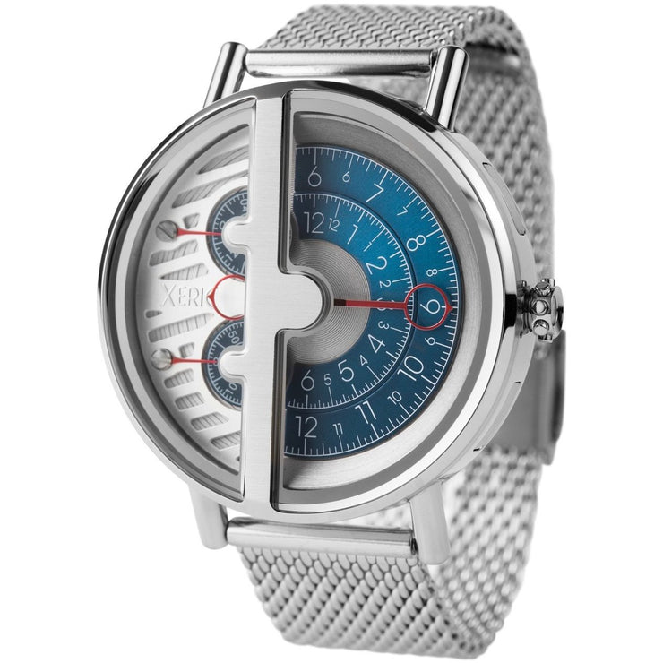 Xeric Soloscope RQ Blue Silver Mesh