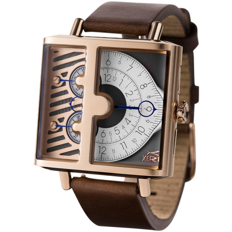 Xeric Soloscope SQ Rose Gold Brown
