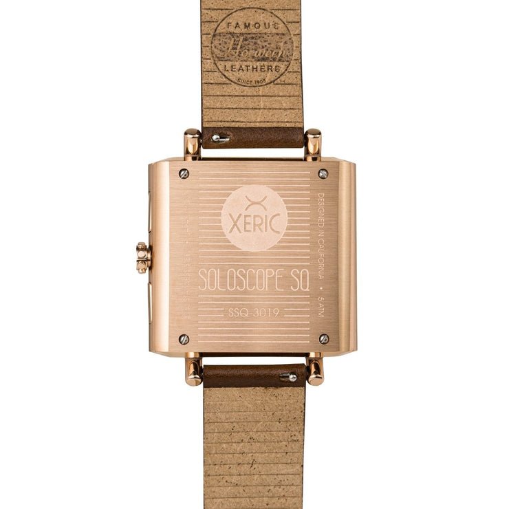 Xeric Soloscope SQ Rose Gold Brown