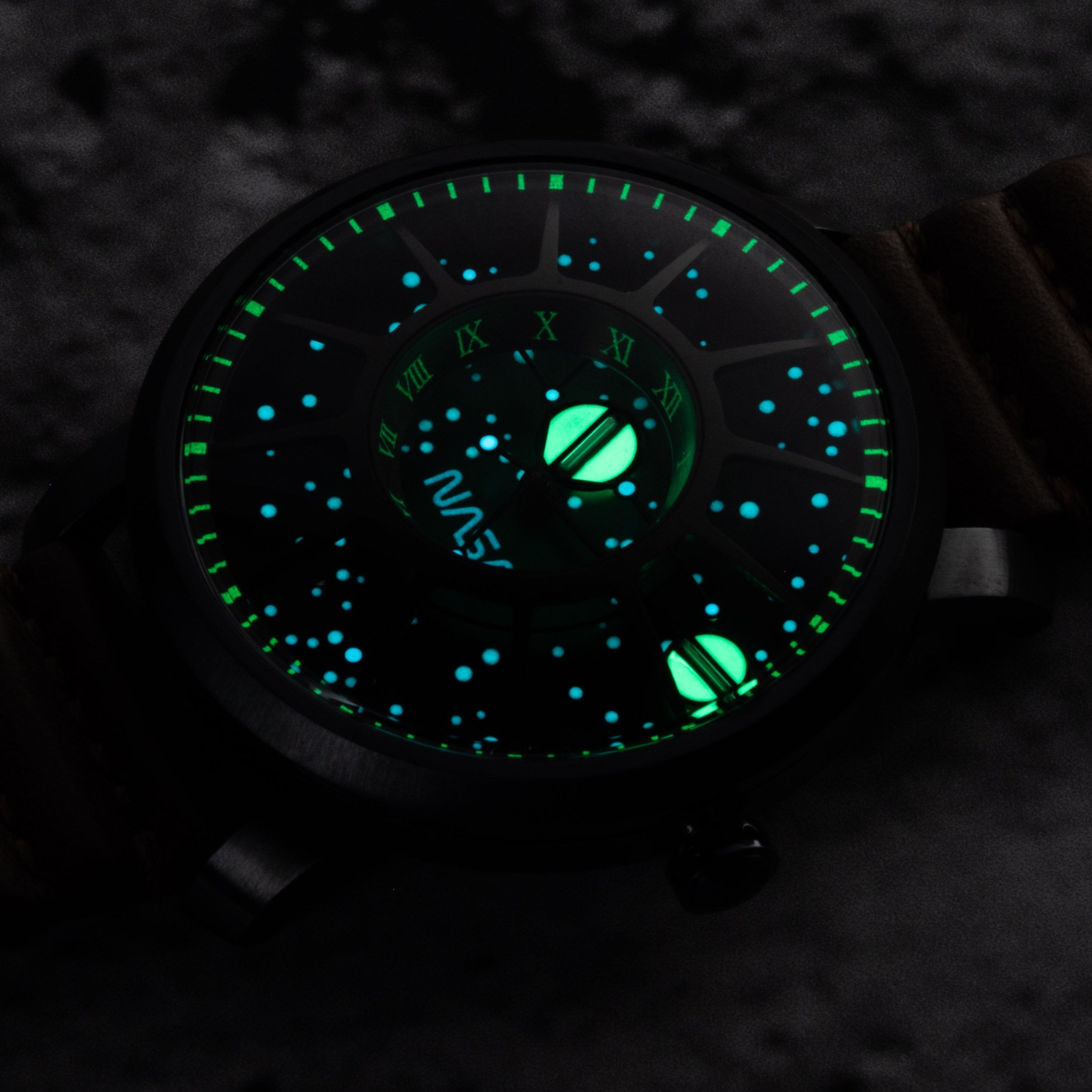 Trappist-1 Automatic NASA Edition Cosmic Nebula | Xeric.com