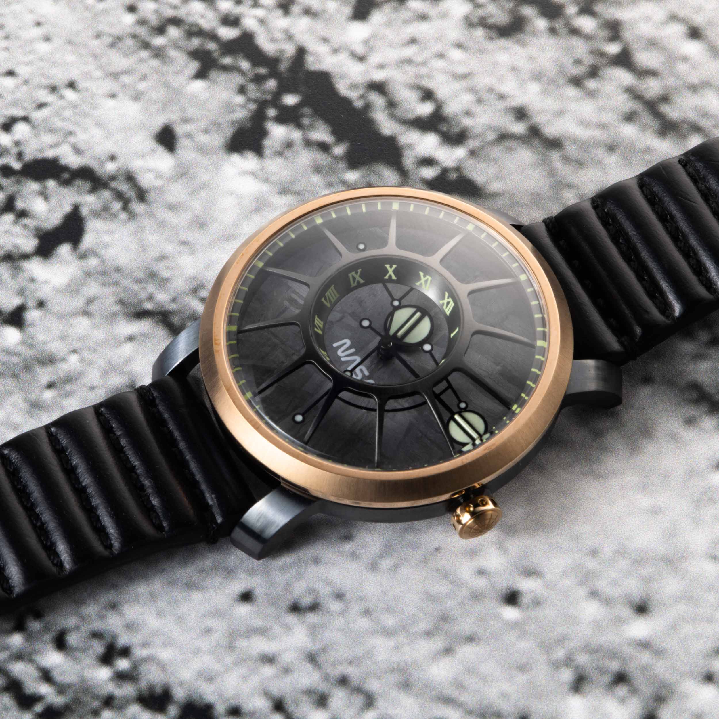 Trappist-1 Automatic NASA Edition Meteorite Lunar Module | Xeric