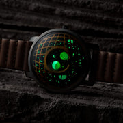 Xeric Trappist-1 Moonphase Brass Green