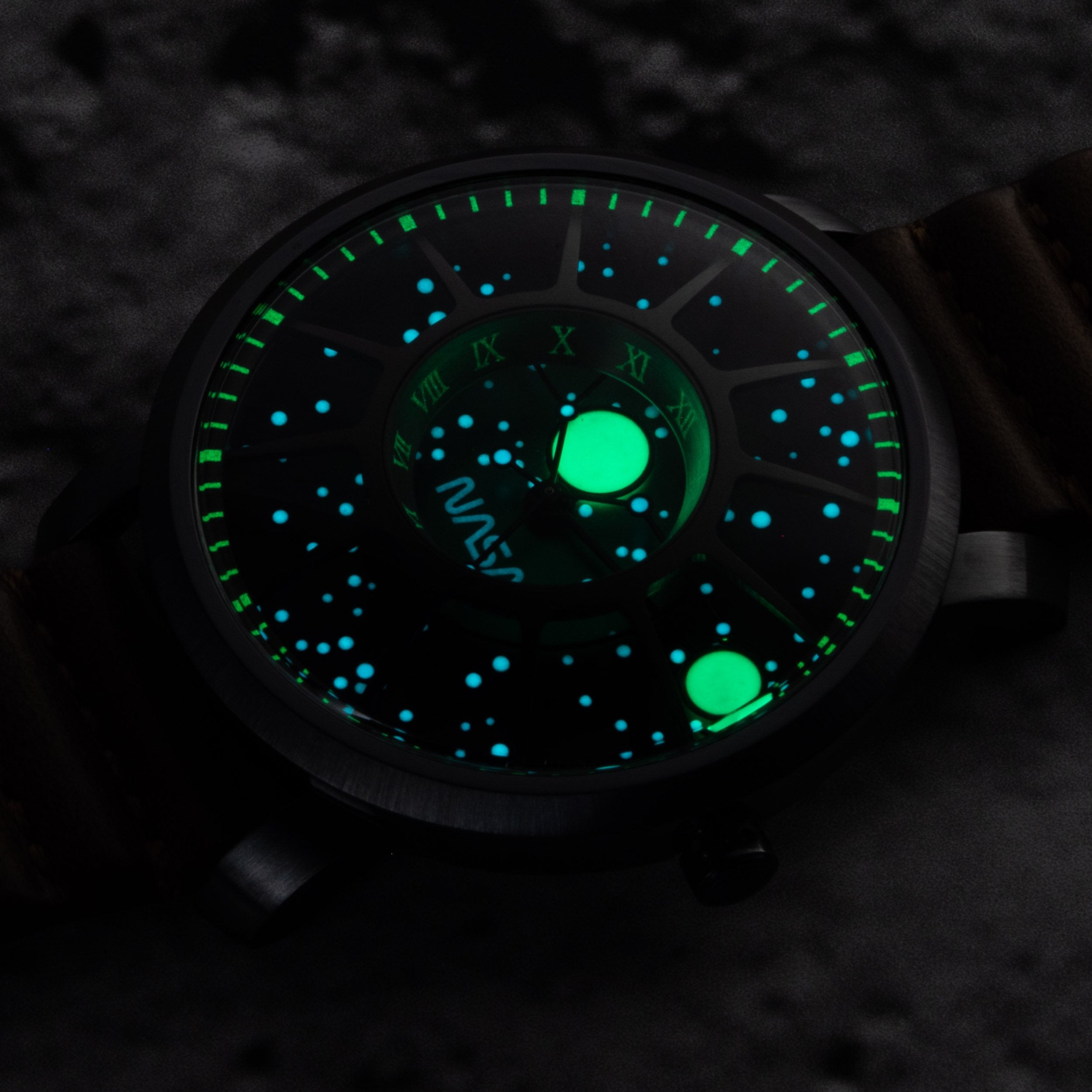NASA Trappist-1 Sapphire Cosmic Nebula | Xeric.com – Xeric Watches